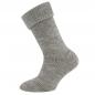 Preview: Ewers Socken Alpaka/Merino grau meliert bis Größe 39/42